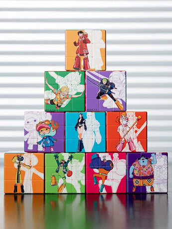 One Piece Puzzle Cube Blind Box of 10 Random Cubes Gallery Image 2