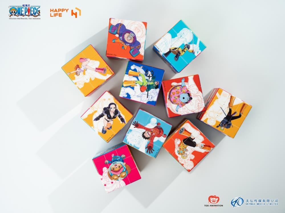 One Piece Puzzle Cube Blind Box of 10 Random Cubes Gallery Image 3