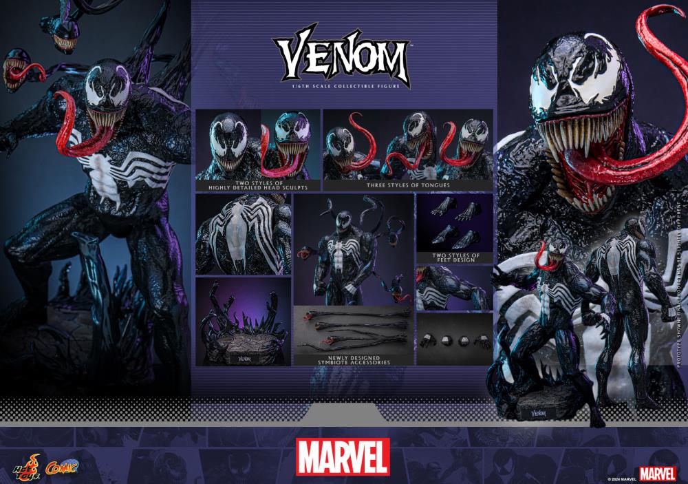 Marvel Comics CMS023 Venom 1/6th Scale Collectible Figure Gallery Image 23