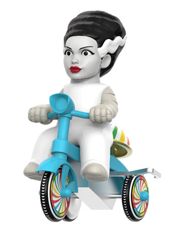 奇祭のプルフィネス Universal Monsters Super Cycles Bride of Frankenstein (White with