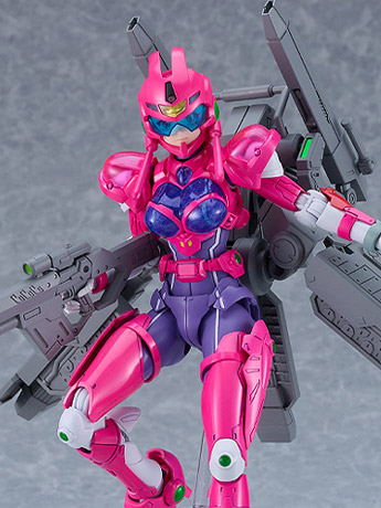 Sonic Soldier Borgman PLAMAX Anice Farm (Artistic Arrange) & Sonic Weapon Set Model Kit Gallery Image 2