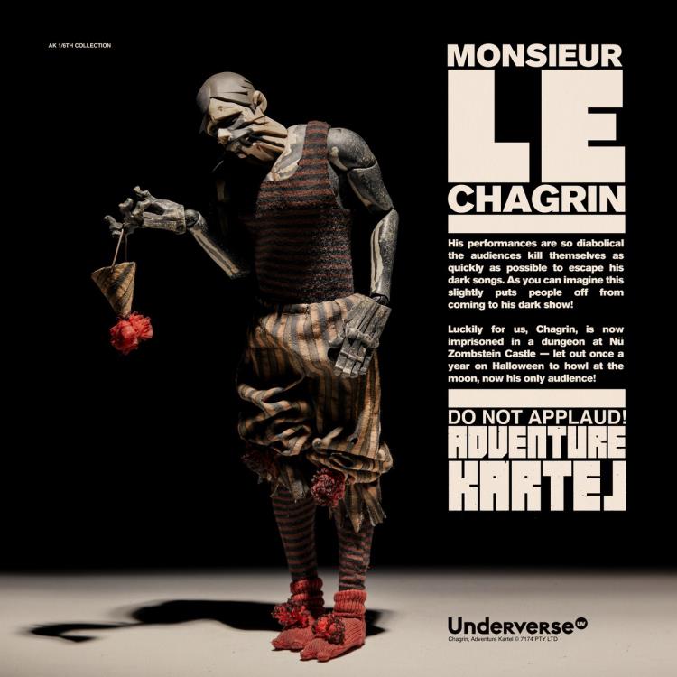 その他 threea Adventure Kartel MONSIEUR CHAGRIN Adventure Kartel Monsieur Chagrin 1/6 Scale Figure