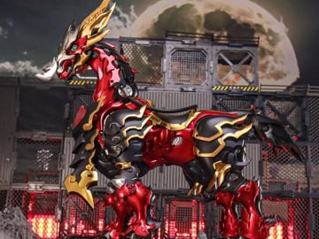 Red Hare (Metallic) 1/72 Scale Transforming Figure