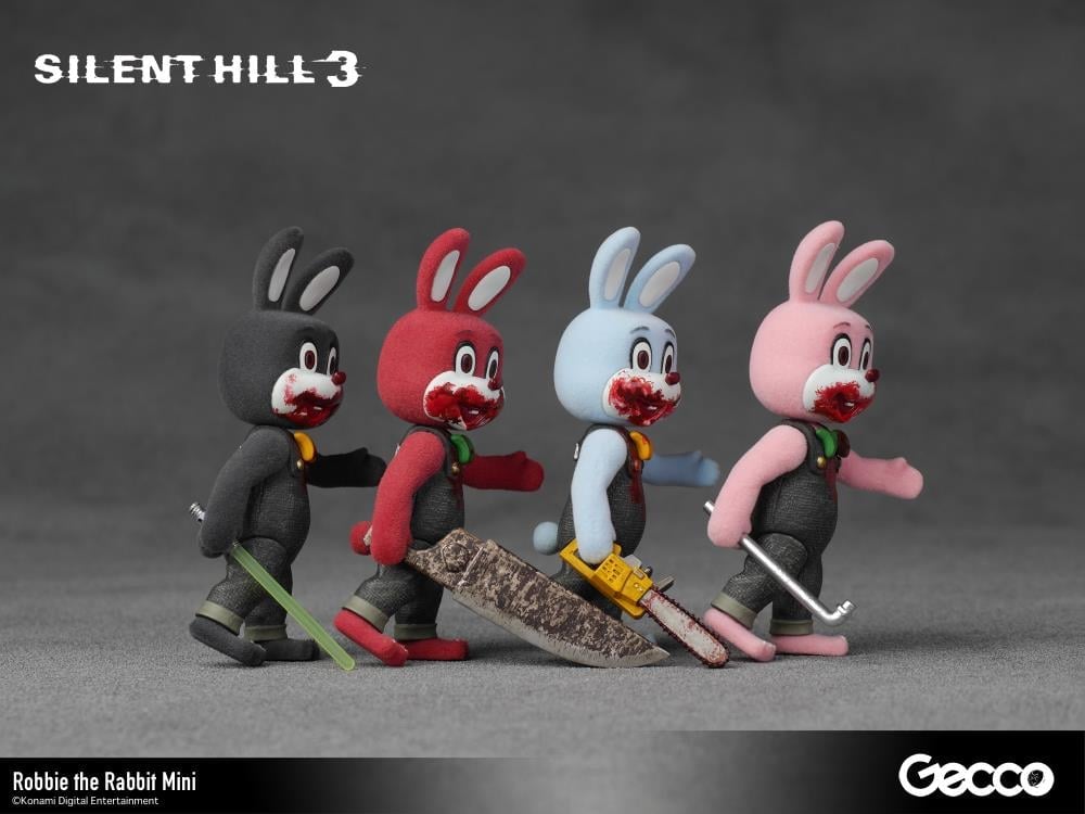 Silent Hill 3 Robbie the Rabbit (Blue Neo) Mini Figure