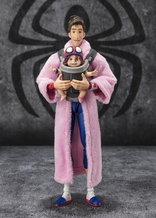 Spider-Man: Across the Spider-Verse S.H.Figuarts Peter B. Parker & Mayday Parker Action Figure Gallery Image 3
