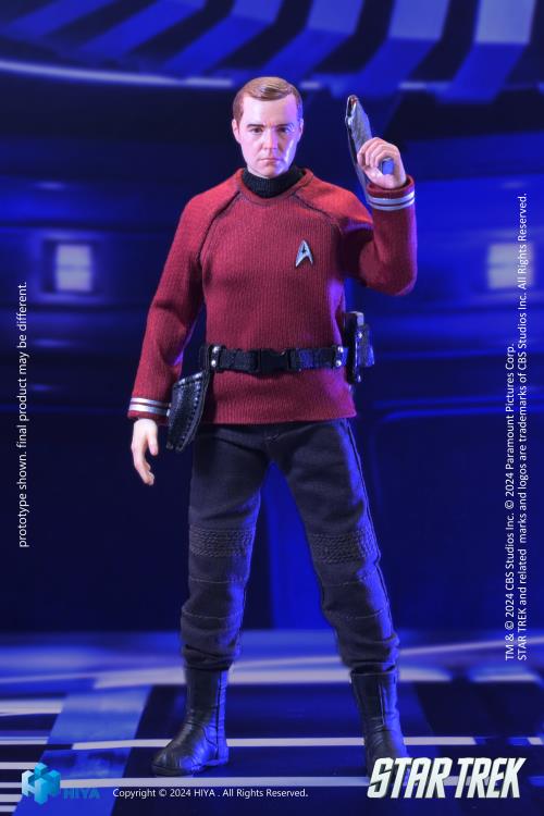 Star Trek (2009) Exquisite Super Series Montgomery "Scotty" Scott 1/12 Scale PX Previews Exclusive Action Figure Gallery Image 9
