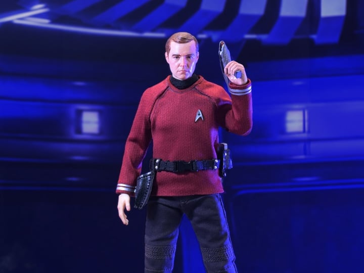 Star Trek (2009) Exquisite Super Series Montgomery "Scotty" Scott 1/12 Scale PX Previews Exclusive Action Figure Gallery Image 1