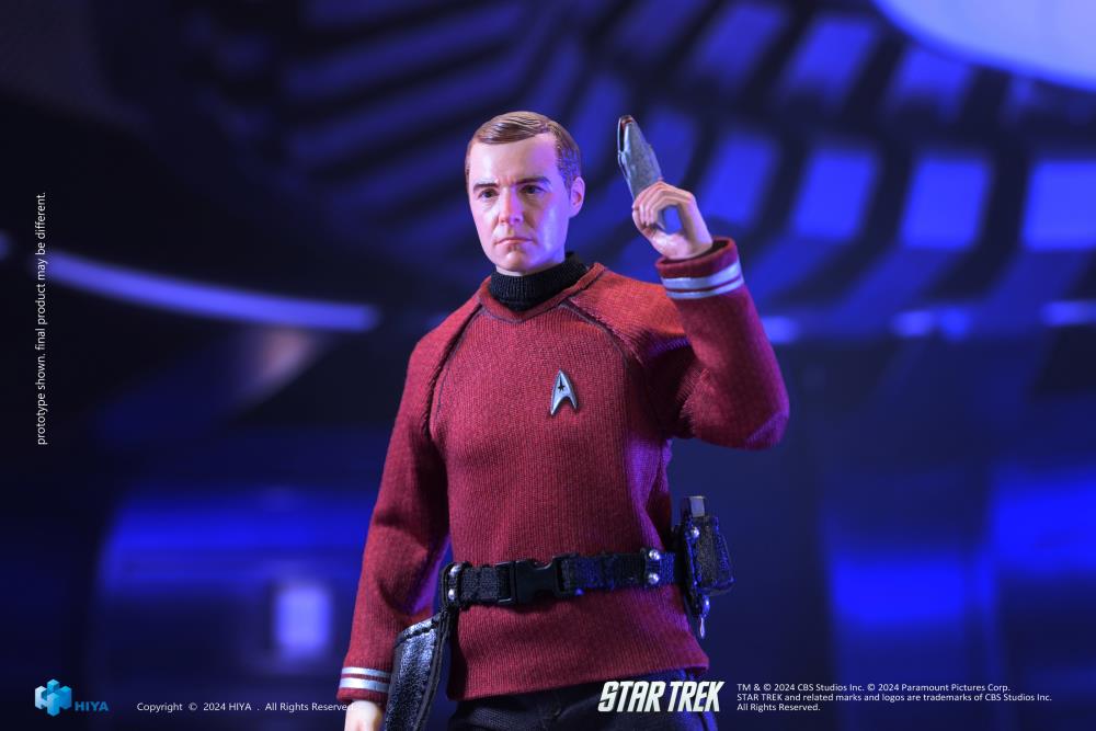 Star Trek (2009) Exquisite Super Series Montgomery "Scotty" Scott 1/12 Scale PX Previews Exclusive Action Figure Gallery Image 7