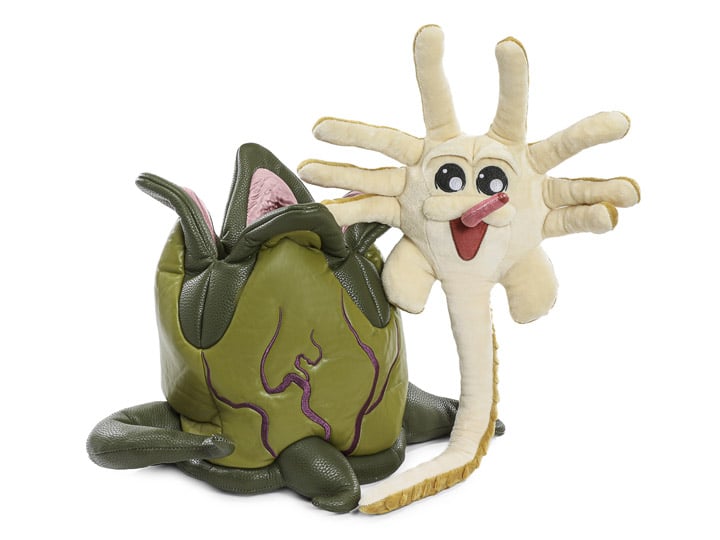 Alien Light-Up Egg and Facehugger Interactive Plush Set