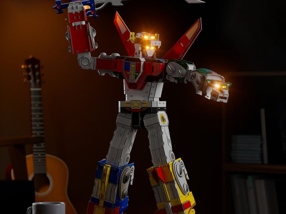 Voltron: Defender of the Universe 4D Build Innovation Series Voltron Model Kit Gallery Image 1