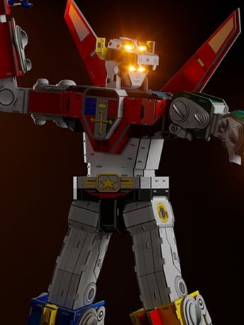 Voltron: Defender of the Universe 4D Build Innovation Series Voltron Model Kit Gallery Image 2