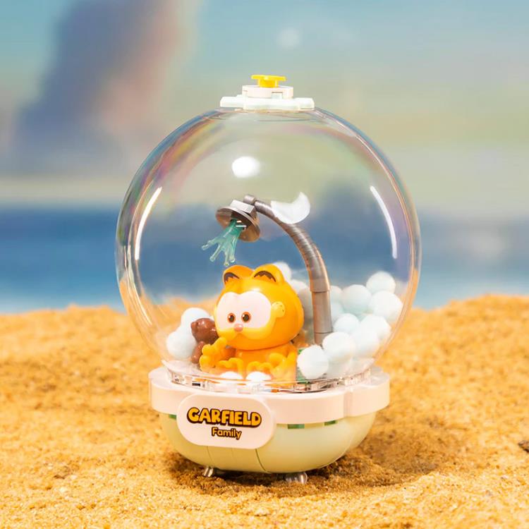 Garfield Pantasy Crystal Ball Series Cozy Bath Building Block Set Gallery Image 6