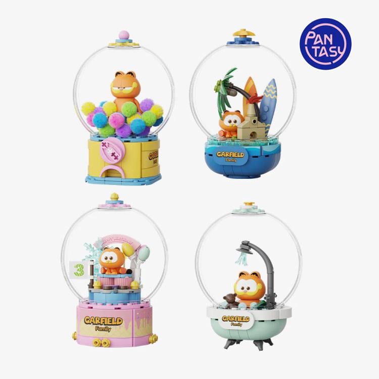 Garfield Pantasy Crystal Ball Series Cozy Bath Building Block Set Gallery Image 4
