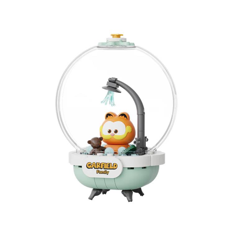 Garfield Pantasy Crystal Ball Series Cozy Bath Building Block Set Gallery Image 7