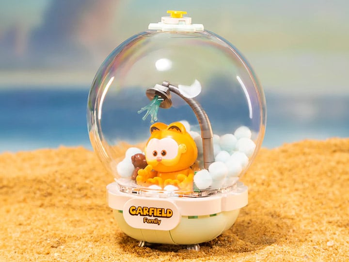 Garfield Pantasy Crystal Ball Series Cozy Bath Building Block Set Gallery Image 1