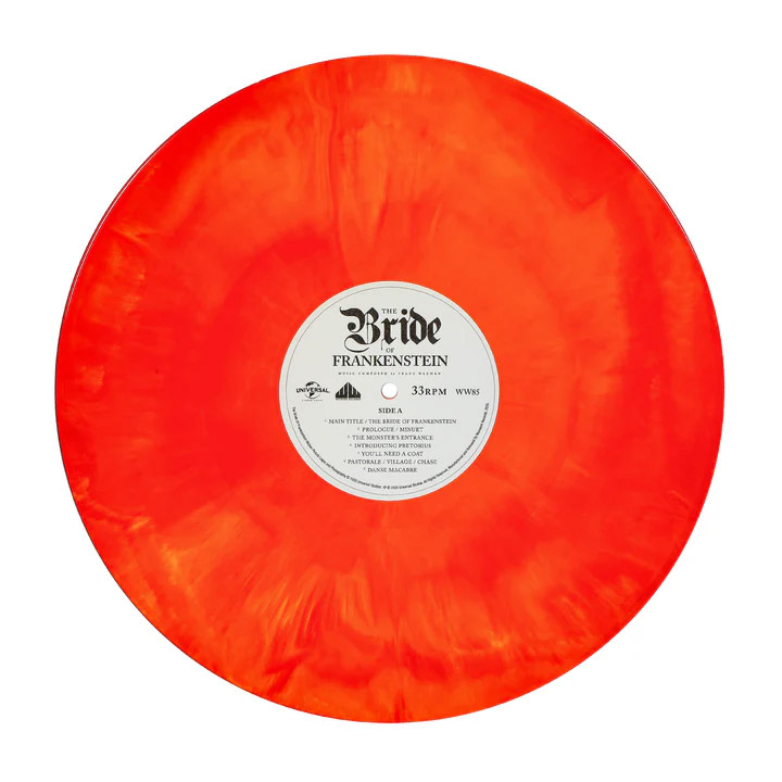 The Bride of Frankenstein Original Motion Picture Soundtrack Vinyl LP (Red & Yellow) Gallery Image 5