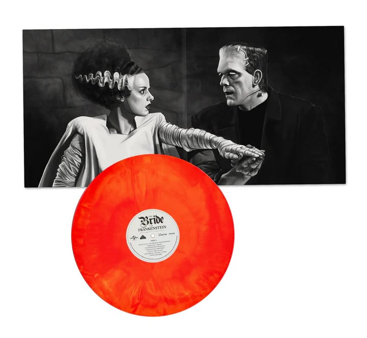 The Bride of Frankenstein Original Motion Picture Soundtrack Vinyl LP (Red & Yellow) Gallery Image 3