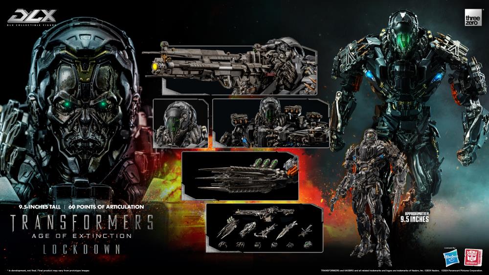 Transformers: Age of Extinction DLX Scale Collectible Series Lockdown Action Figure Gallery Image 21