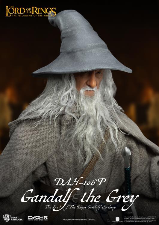 The Lord of the Rings Dynamic 8ction Heroes DAH-106P Gandalf the Grey Limited Edition Action Figure Gallery Image 9