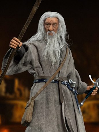 The Lord of the Rings Dynamic 8ction Heroes DAH-106P Gandalf the Grey Limited Edition Action Figure Gallery Image 2