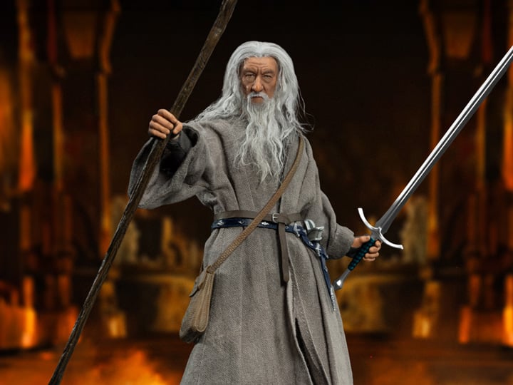 The Lord of the Rings Dynamic 8ction Heroes DAH-106P Gandalf the Grey Limited Edition Action Figure Gallery Image 1