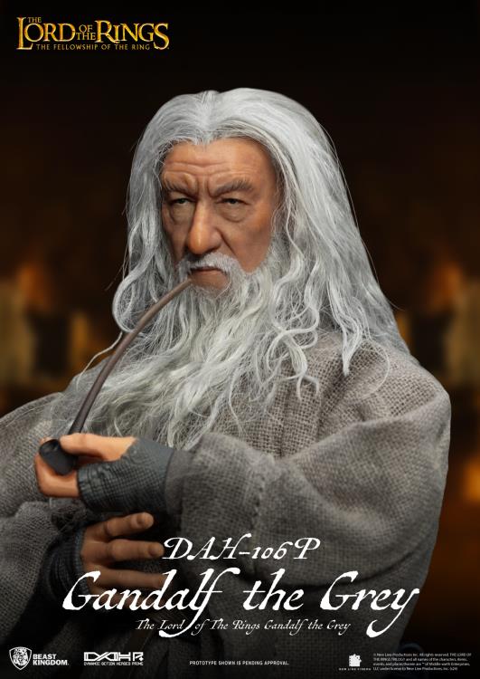 The Lord of the Rings Dynamic 8ction Heroes DAH-106P Gandalf the Grey Limited Edition Action Figure Gallery Image 8