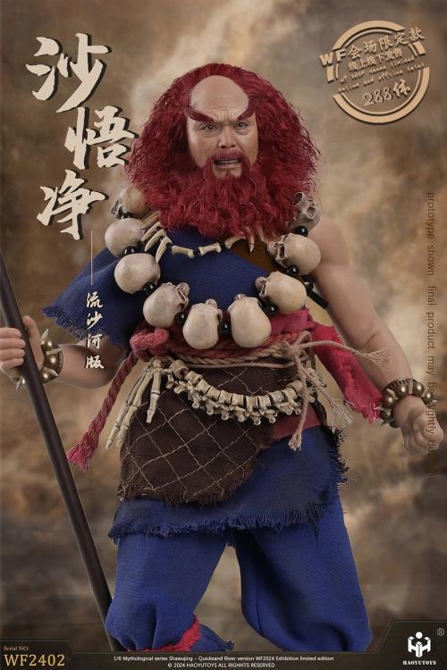 Journey to the West Chinese Myth Series Sha Wujing (Quicksand River Ver.) Exhibition Limited Edition 1/6 Scale Figure Gallery Image 6