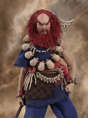 Journey to the West Chinese Myth Series Sha Wujing (Quicksand River Ver.) Exhibition Limited Edition 1/6 Scale Figure Gallery Image 2