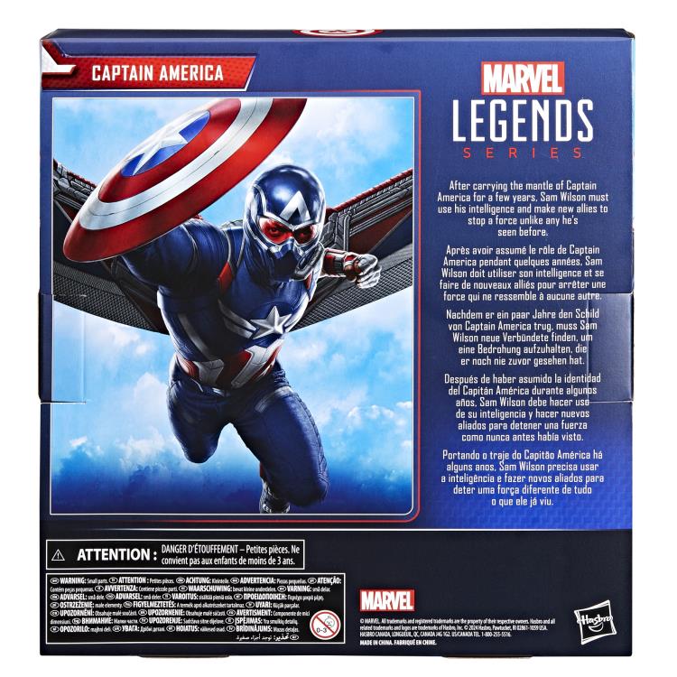 Captain America: Brave New World Marvel Legends Captain America Deluxe Action Figure Gallery Image 12