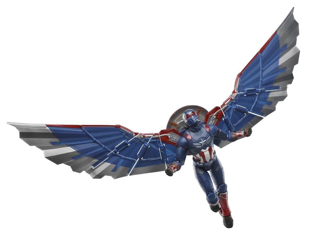 Captain America: Brave New World Marvel Legends Captain America Deluxe Action Figure Gallery Image 6