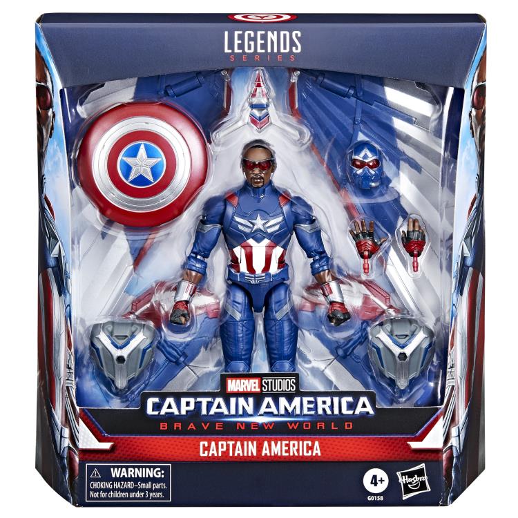 Captain America: Brave New World Marvel Legends Captain America Deluxe Action Figure Gallery Image 10