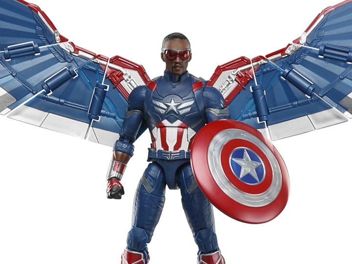 Captain America: Brave New World Marvel Legends Captain America Deluxe Action Figure Gallery Image 1