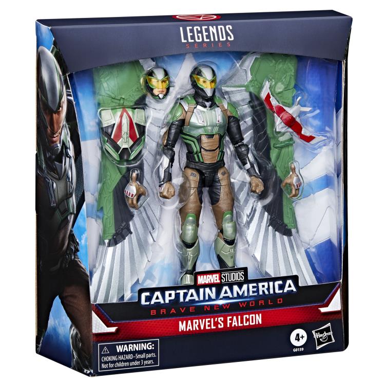 Captain America: Brave New World Marvel Legends Marvel's Falcon Deluxe Action Figure Gallery Image 10