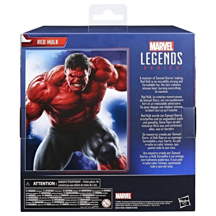 Captain America: Brave New World Marvel Legends Red Hulk Deluxe