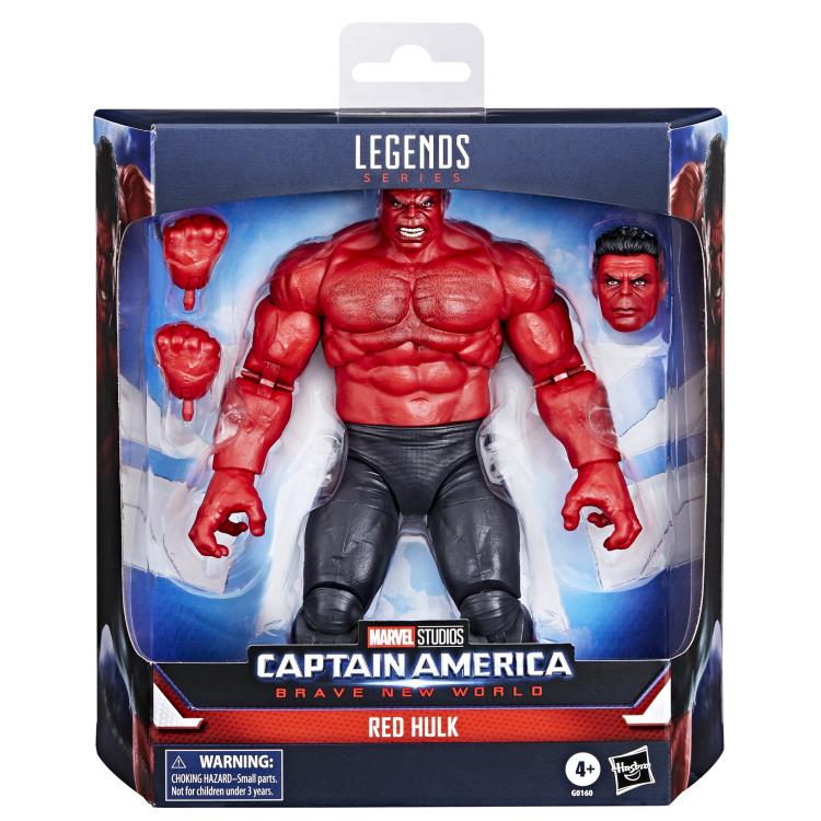 Captain America: Brave New World Marvel Legends Red Hulk Deluxe Action Figure Gallery Image 10