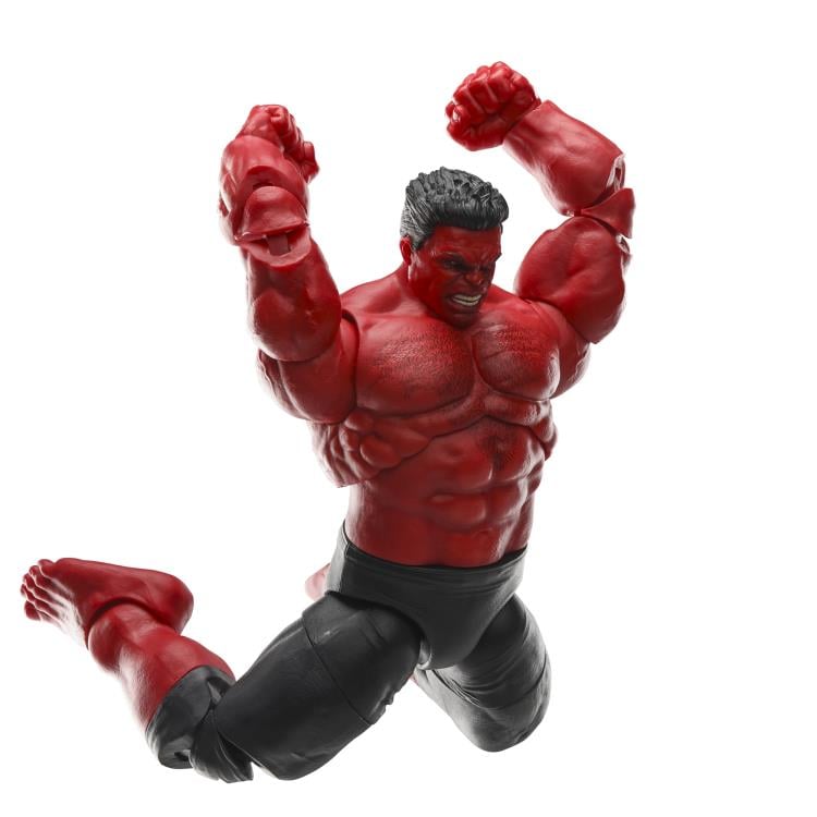 Captain America: Brave New World Marvel Legends Red Hulk Deluxe Action Figure Gallery Image 6