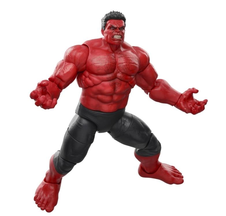 Captain America: Brave New World Marvel Legends Red Hulk Deluxe Action Figure Gallery Image 4