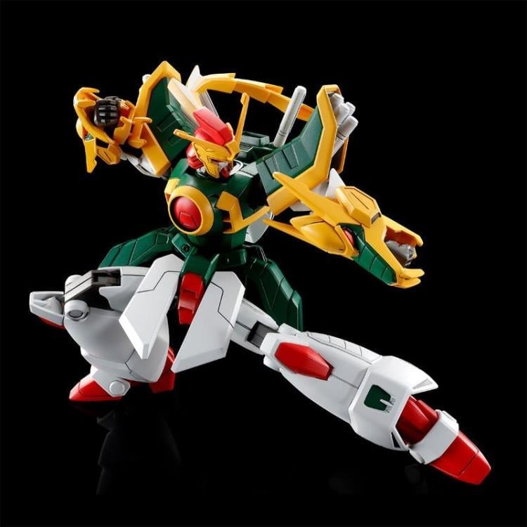 Mobile Fighter G Gundam HGFC Dragon Gundam 1/144 Scale Exclusive Model Kit Gallery Image 6