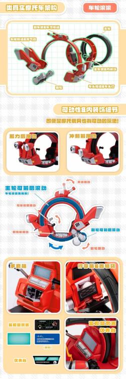 B-Robo Kabutack Qosmos Tobimasky & Denden Roller Model Kit Set Gallery Image 9