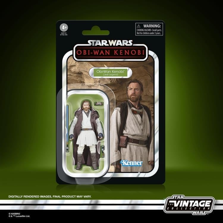 Star Wars: The Vintage Collection Obi-Wan Kenobi (Jedi Legend) Action Figure Gallery Image 10