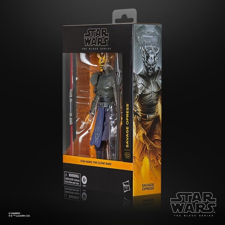 Star Wars: The Black Series 6" Savage Opress (The Clone Wars) Deluxe Action Figure Gallery Image 12