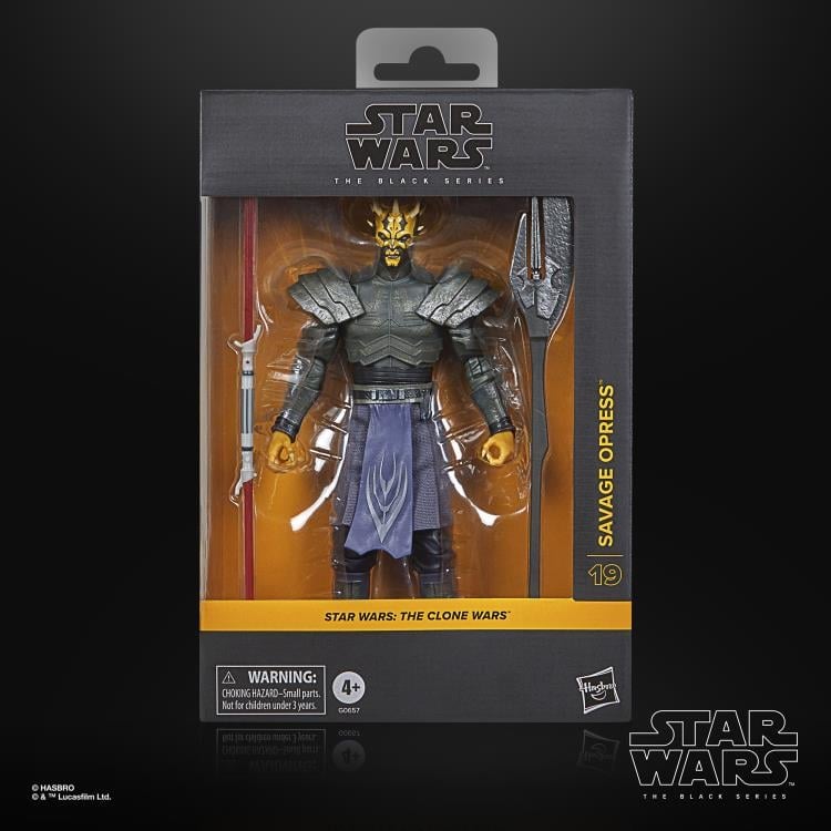 Star Wars: The Black Series 6" Savage Opress (The Clone Wars) Deluxe Action Figure Gallery Image 11