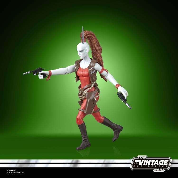 Star Wars: The Vintage Collection Aurra Sing (The Phantom Menace) Action Figure Gallery Image 7