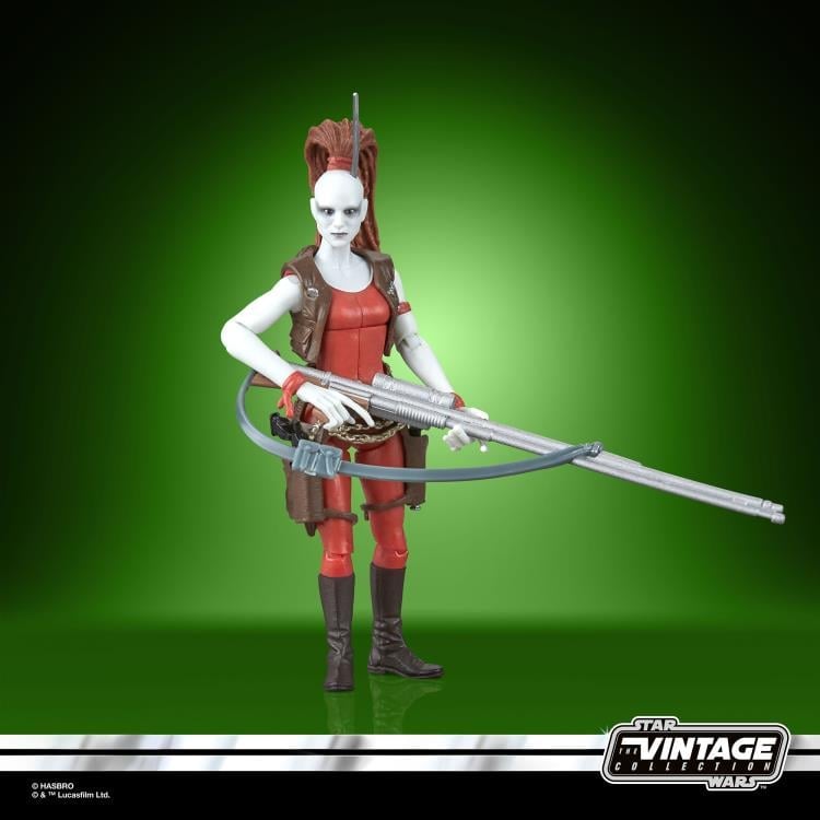 Star Wars: The Vintage Collection Aurra Sing (The Phantom Menace) Action Figure Gallery Image 3
