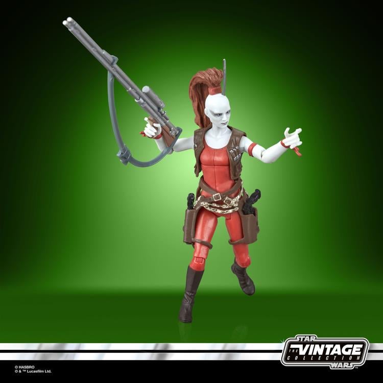 Star Wars: The Vintage Collection Aurra Sing (The Phantom Menace) Action Figure Gallery Image 6