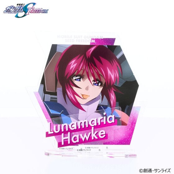 Mobile Suit Gundam SEED Freedom Shinn Asuka & Lunamaria Hawke Exclusive Hologram Acrylic Standees Set Gallery Image 4