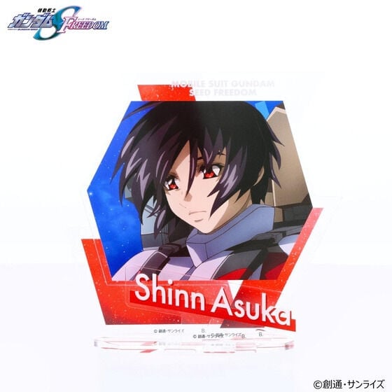 Mobile Suit Gundam SEED Freedom Shinn Asuka & Lunamaria Hawke Exclusive Hologram Acrylic Standees Set Gallery Image 3