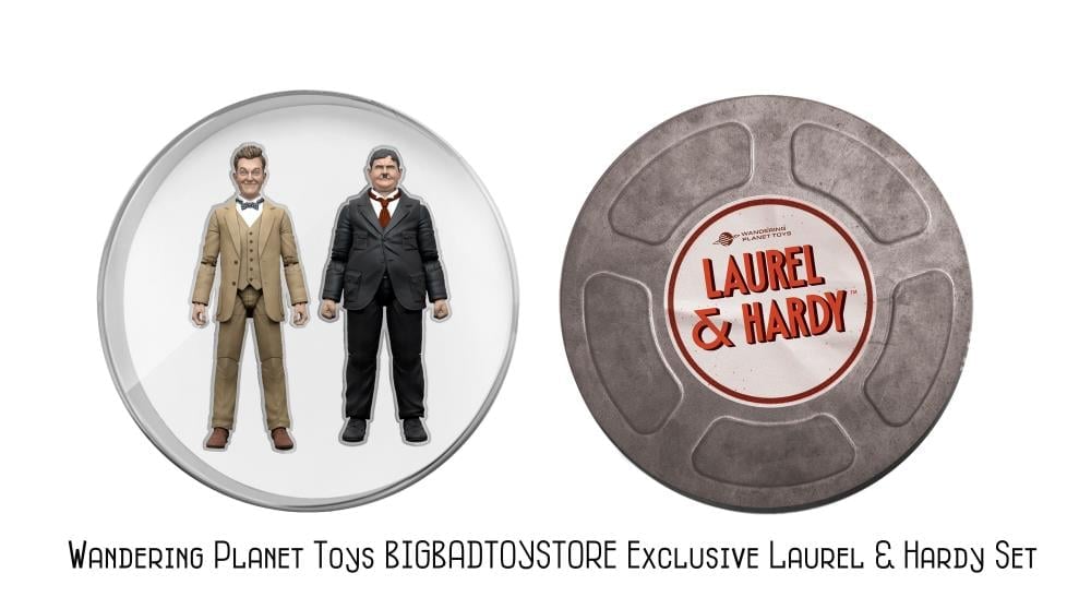 Laurel & Hardy 1/12 Scale BBTS Exclusive Action Figure Set Gallery Image 6