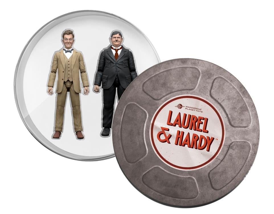 Laurel & Hardy 1/12 Scale BBTS Exclusive Action Figure Set Gallery Image 5
