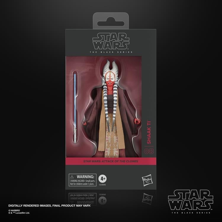 Star Wars: The Black Series 6" Shaak Ti (Attack of the Clones) Action Figure Gallery Image 9